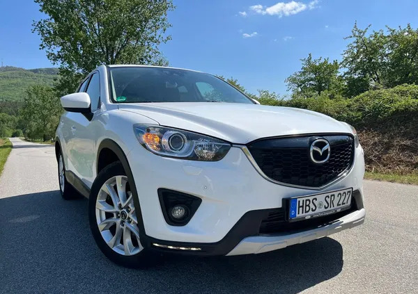 mazda dolnośląskie Mazda CX-5 cena 39999 przebieg: 155000, rok produkcji 2014 z Biała